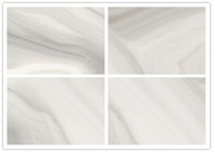 Color beige pulido 600*1200 milímetro del efecto de la ágata de cerámica de mármol de las baldosas